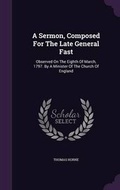 Cover: A Sermon, Composed For The Late General Fast - Palala Press