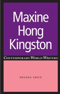 Cover: Maxine Hong Kingston - Manchester University Press