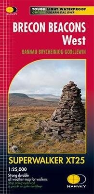 Abbildung von: Brecon Beacons West - Harvey Map Services Ltd