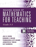 Cover: Making Sense of Mathematics for Teaching, Grades 3-5 - Solution Tree Press