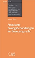 Cover: Ambulante Zwangsbehandlungen im Betreuungsrecht - Gieseking