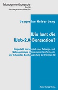 Cover: Wie lernt die Web-2.0-Generation? - Edition Rainer Hampp