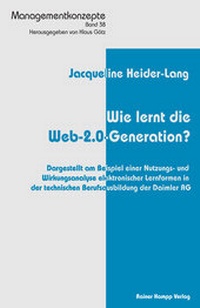 Enlarge image Cover: Wie lernt die Web-2.0-Generation? - Edition Rainer Hampp