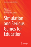Cover: Simulation and Serious Games for Education - Springer
