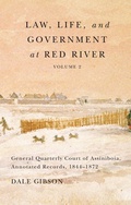 Cover: Law, Life, and Government at Red River, Volume 2 - De Gruyter