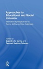 Cover: Approaches to Educational and Social Inclusion - Routledge
