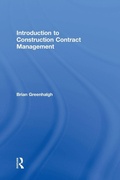 Cover: Introduction to Construction Contract Management - Routledge
