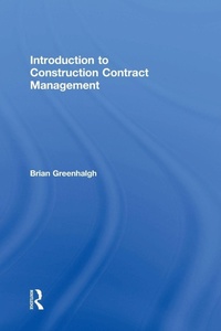 Enlarge image Cover: Introduction to Construction Contract Management - Routledge