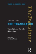 Cover: Translation, Travel, Migration - Routledge
