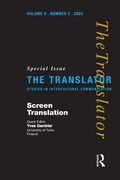 Cover: Screen Translation - Routledge