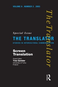 Enlarge image Cover: Screen Translation - Routledge