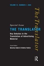 Cover: Key Debates in the Translation of Advertising Material - Routledge