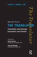 Cover: Translation and Ideology - Routledge