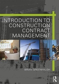 Cover: Introduction to Construction Contract Management - Routledge
