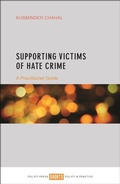 Cover: Supporting Victims of Hate Crime - Policy Press