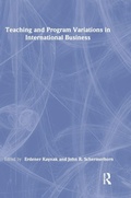 Cover: Teaching and Program Variations in International Business - Routledge