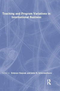 Enlarge image Cover: Teaching and Program Variations in International Business - Routledge