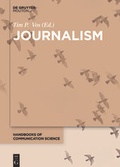 Cover: Journalism - De Gruyter Mouton