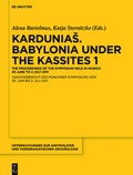 Cover: Kardunias / Kardunias. Volume 1 - De Gruyter