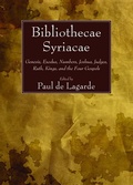 Cover: Bibliothecae Syriacae - Wipf & Stock Publishers