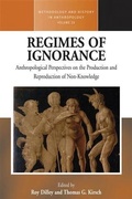 Cover: Regimes of Ignorance - Berghahn Books