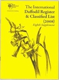 Cover: The International Daffodil Register & Classified List (2008) Eighth Supplement - RHS Media
