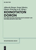 Cover: Koinotaton Doron - De Gruyter