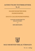 Cover: Das Benediktbeurer Passionsspiel - De Gruyter