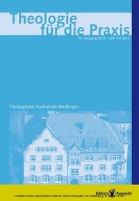 Abbildung von: Theologie für die Praxis 1-2/2013 - Edition Ruprecht