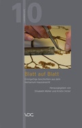 Cover: Blatt auf Blatt - VDG Weimar - Verlag und Datenbank f&uuml;r Geisteswissenschaften