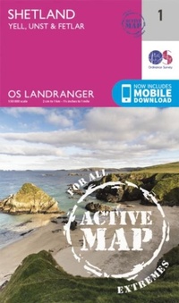 Abbildung von: Shetland - Yell, Unst and Fetlar - Ordnance Survey