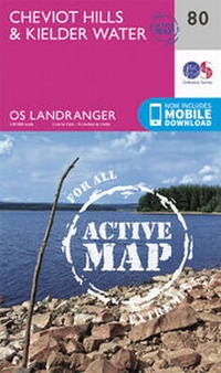 Abbildung von: Cheviot Hills & Kielder Water - Ordnance Survey