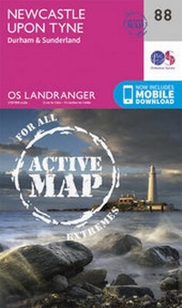 Abbildung von: Newcastle Upon Tyne, Durham & Sunderland - Ordnance Survey