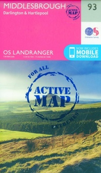 Abbildung von: Middlesbrough, Darlington & Hartlepool - Ordnance Survey