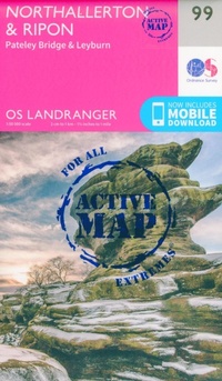 Abbildung von: Northallerton & Ripon, Pateley Bridge & Leyburn - Ordnance Survey