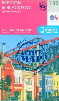 Abbildung von: Preston & Blackpool, Lytham - Ordnance Survey