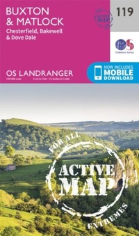 Abbildung von: Buxton & Matlock, Chesterfield, Bakewell & Dove Dale - Ordnance Survey