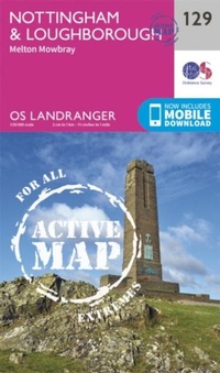 Abbildung von: Nottingham & Loughborough, Melton Mowbray - Ordnance Survey