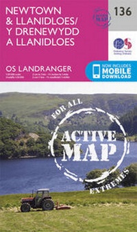 Abbildung von: Newtown & Llanidloes - Ordnance Survey