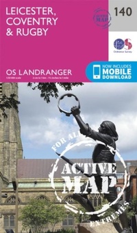Abbildung von: Leicester, Coventry & Rugby - Ordnance Survey