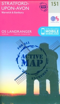 Abbildung von: Stratford-Upon-Avon, Warwick & Banbury - Ordnance Survey