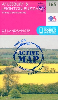 Abbildung von: Aylesbury, Leighton Buzzard, Thame & Berkhamstead - Ordnance Survey