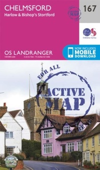 Abbildung von: Chelmsford, Harlow & Bishop's Stortford - Ordnance Survey