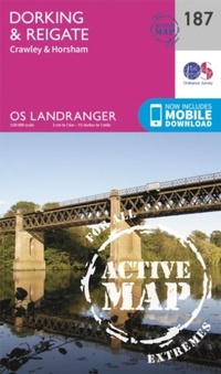 Abbildung von: Dorking, Reigate & Crawley - Ordnance Survey