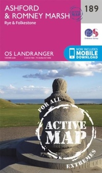 Abbildung von: Ashford & Romney Marsh, Rye & Folkestone - Ordnance Survey
