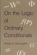 Cover: On the Logic of Ordinary Conditionals - State University of New York Press