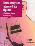 Cover: Elementary and Intermediate Algebra - Houghton Mifflin (Academic)