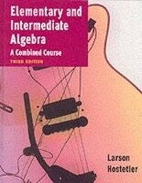 Enlarge image Cover: Elementary and Intermediate Algebra - Houghton Mifflin (Academic)