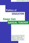 Cover: Politics of Education - State University of New York Press