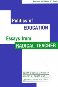 Enlarge image Cover: Politics of Education - State University of New York Press